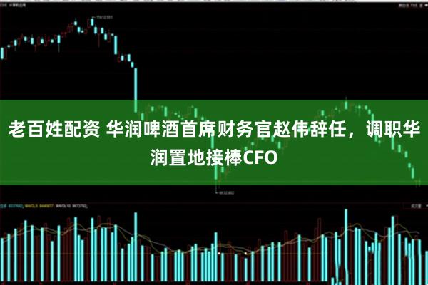 老百姓配资 华润啤酒首席财务官赵伟辞任，调职华润置地接棒CFO